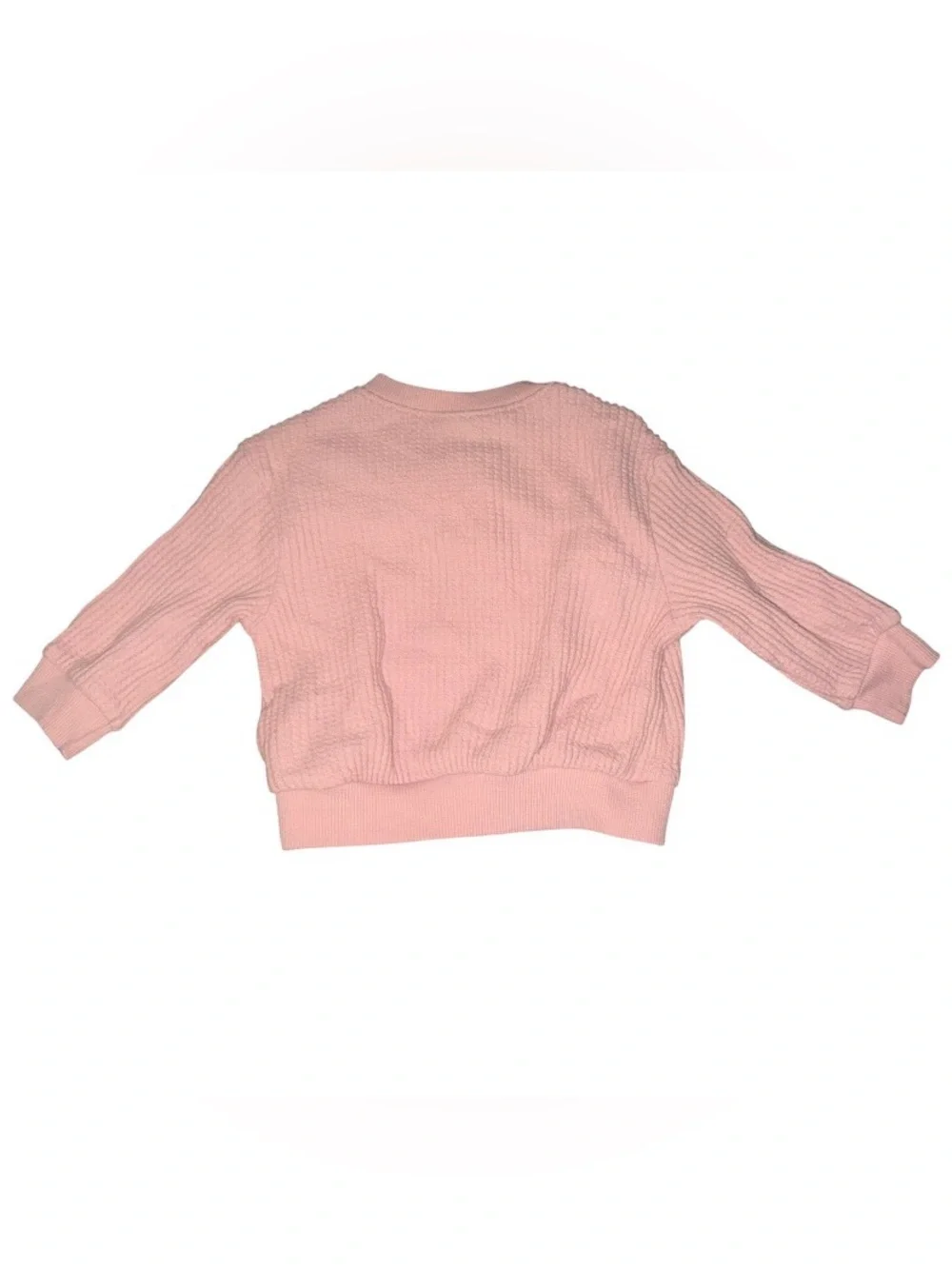 Kids' Soft Knit Pullover Pink Sweater